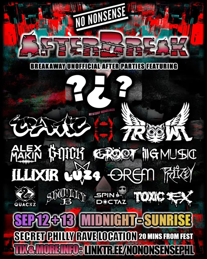 AfterBreak 2025 flyer